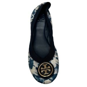 Tory Burch Caroline Ballet Flat Sz 7 Leather RIGHT Shoe ONLY Replacement Amputee
